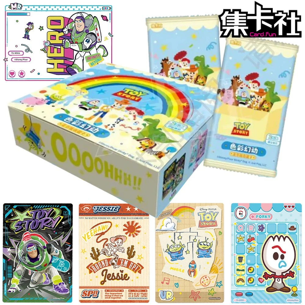 

Original Card.fun Toy Story Collection Cards Disney Classic Animated Character Buzz Lightyear Rare 3D Card Christmas Gifts Toys