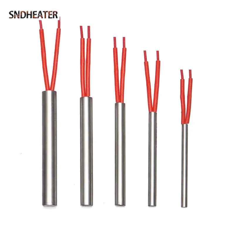 

Электрический нагревательный стержень SNDHEATER 201SS Картриджный нагреватель 12 В/24 В/110 В/220 В Диаметр 6/8/15/20 мм. 130/200/300МЛ для заводского литья под давлением