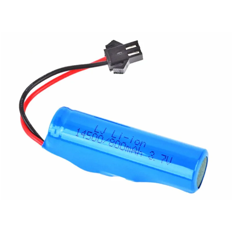 For JJRC C2 D828 3.7V 800mAh 14500 rechargeable Battery For RC TOYS helicopter car Baot Tank Gun Truck Train Motorcycles 3.7v