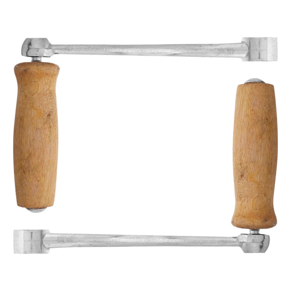 

2 Pcs Manual Meat Grinder Hand Crank Handle for Beef Hamburger Commercial Food Chopper