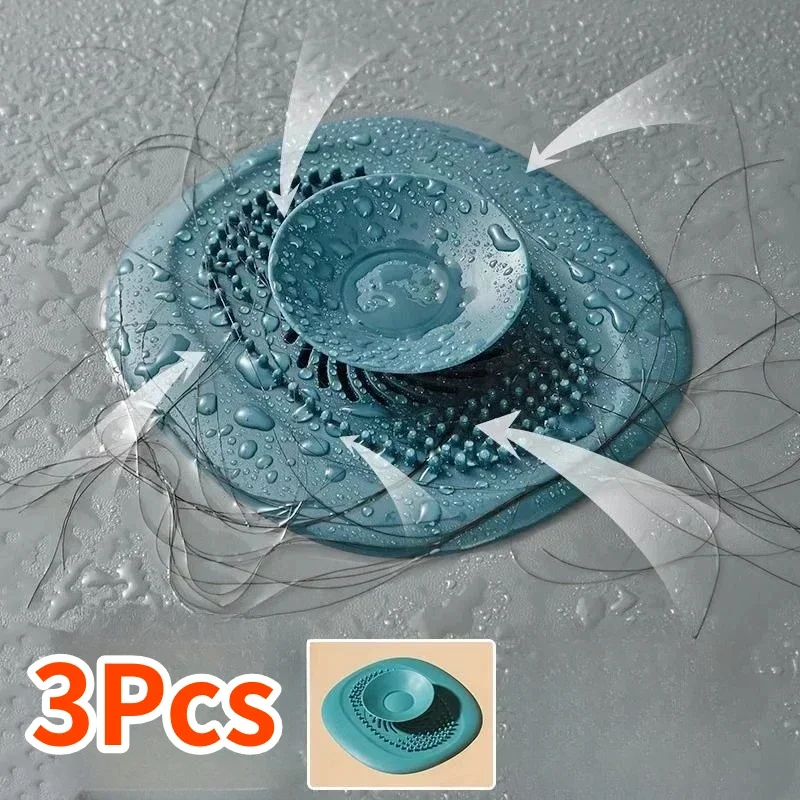 

Kitchen Bathroom Sink Plug Shower Filter Drain Cover Stopper Sink Strainer Drain Floor Hair Catcher acessorios para banheiro