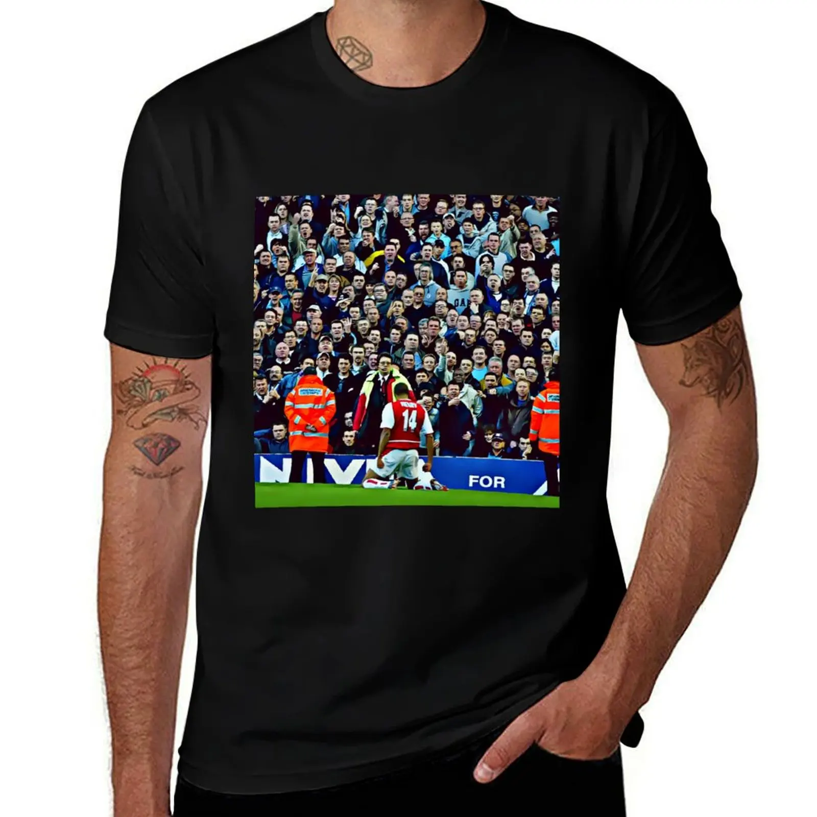 

Thierry Henry T-Shirt Urban Style Casual Short Sleeve Top