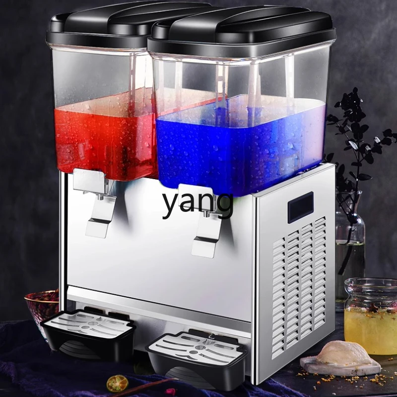 LMM التجارية الساخنة والباردة ثلاث أسطوانات خلط حليب الصويا برودة كشك عصارة حساء البرقوق الحامض