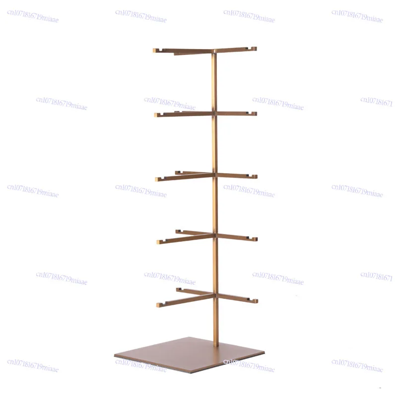 Stainless Steel Display Stand, Storage Stand, Shopping Mall Optical Store Props, Display Stand