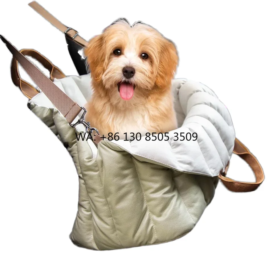

ClevaHome Fashionable Pet Carrier Bag Non-Slip Booster Seat for Small Dogs 10lbs Indoor Outdoor Travel Carrier Training Supplies