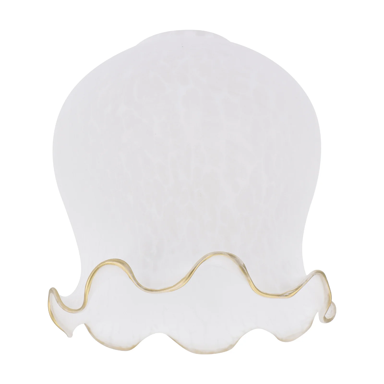 

Flower Shaped Glass Lampshade for Chandelier Ceiling Wall Lights Decorative Light Cover Softens Illumination Elegant Design