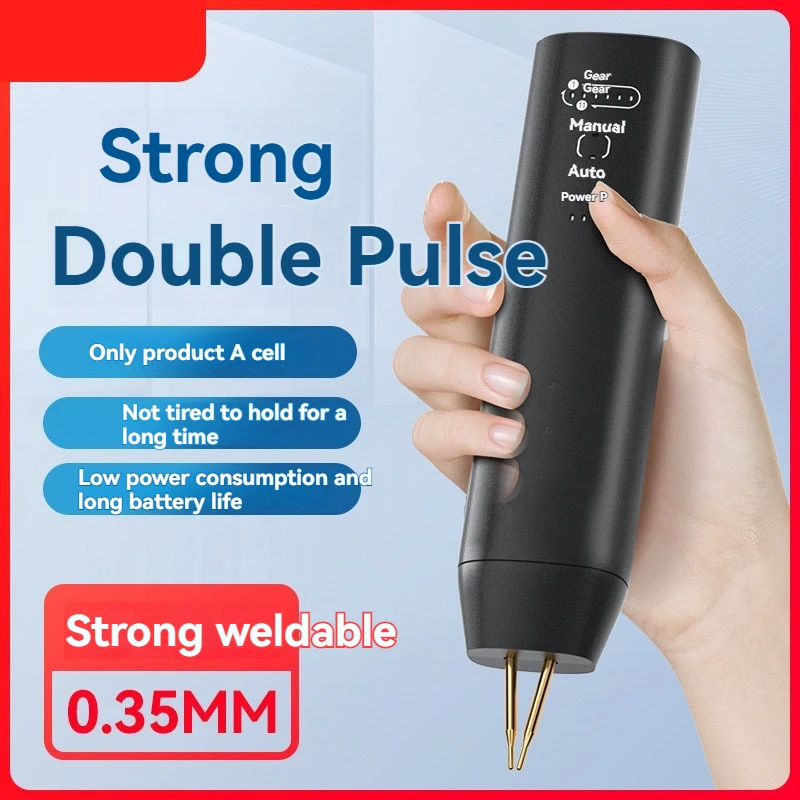 Mini Portable Electric Welder Compact Handheld Welding Tool to Weld Carbon Steel Stainless Steel Thin Metal Sheets for Home Repa