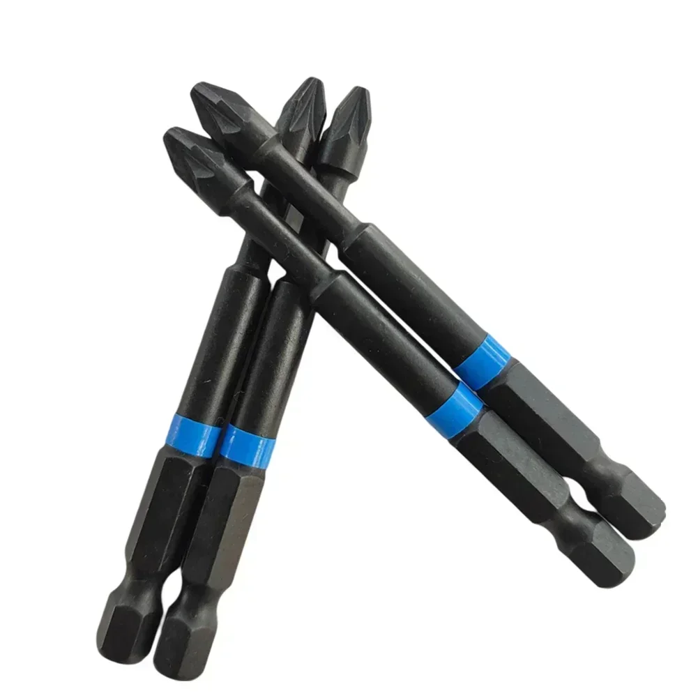 Imagem -06 - Impacto Chave de Fenda Bits 75 mm Poidriv Conjunto Chave de Fenda Polegada Hex Haste Magnética Pz1 Pz2 Pz3 Driver Bit Ferramentas Manuais Peças Pz2