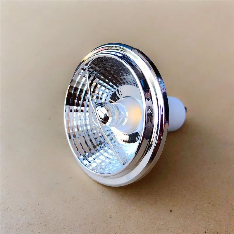 

Black White Body Plastic-Clad Aluminum Spotlight AR70 Diameter 70mm Lamp Cup 10W GU10 Light Dimmable AC220V-240V