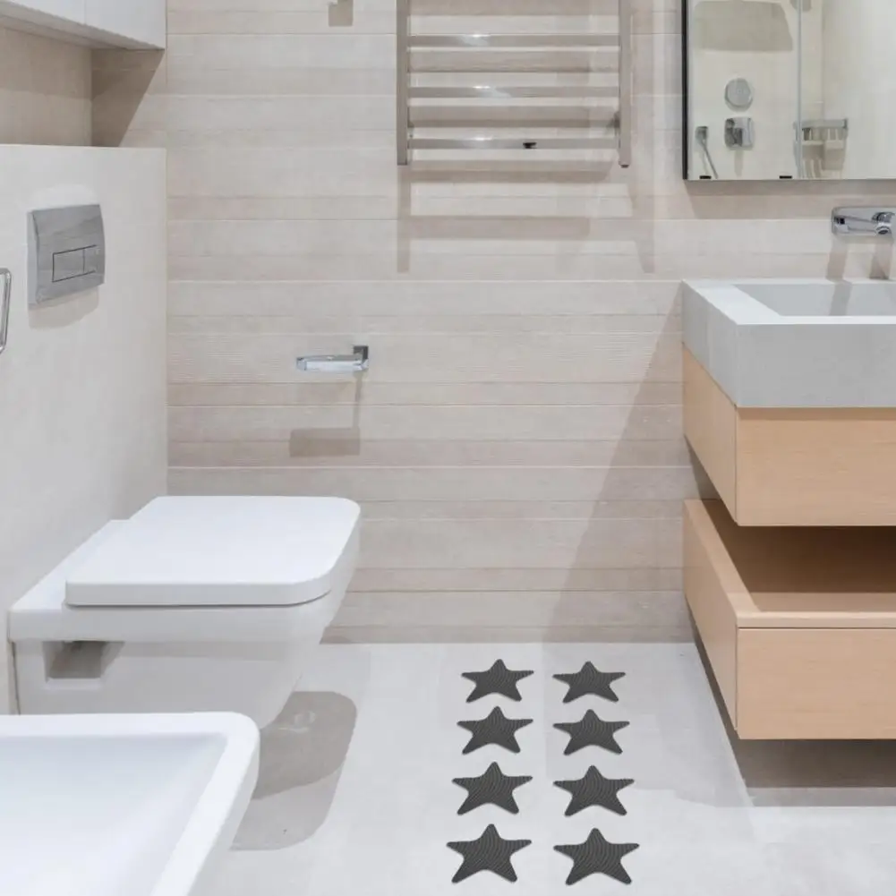 ملصقات مضادة للانزلاق للأرضيات وملصقات أمان لحمام السباحة وملصقات مضادة للانزلاق على شكل نجمة لسلامة حوض الاستحمام للحمام #5