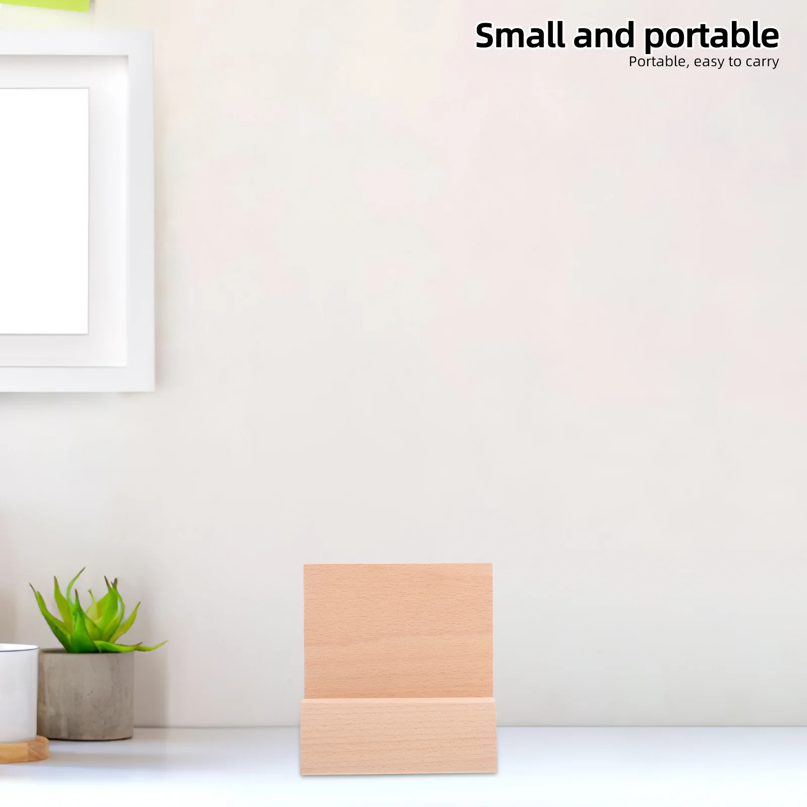 

Wooden Calendar Base Wood Cards Display Stand For Game Postcards Holder Rustic Tabletop Organizer Greeting Card Stand