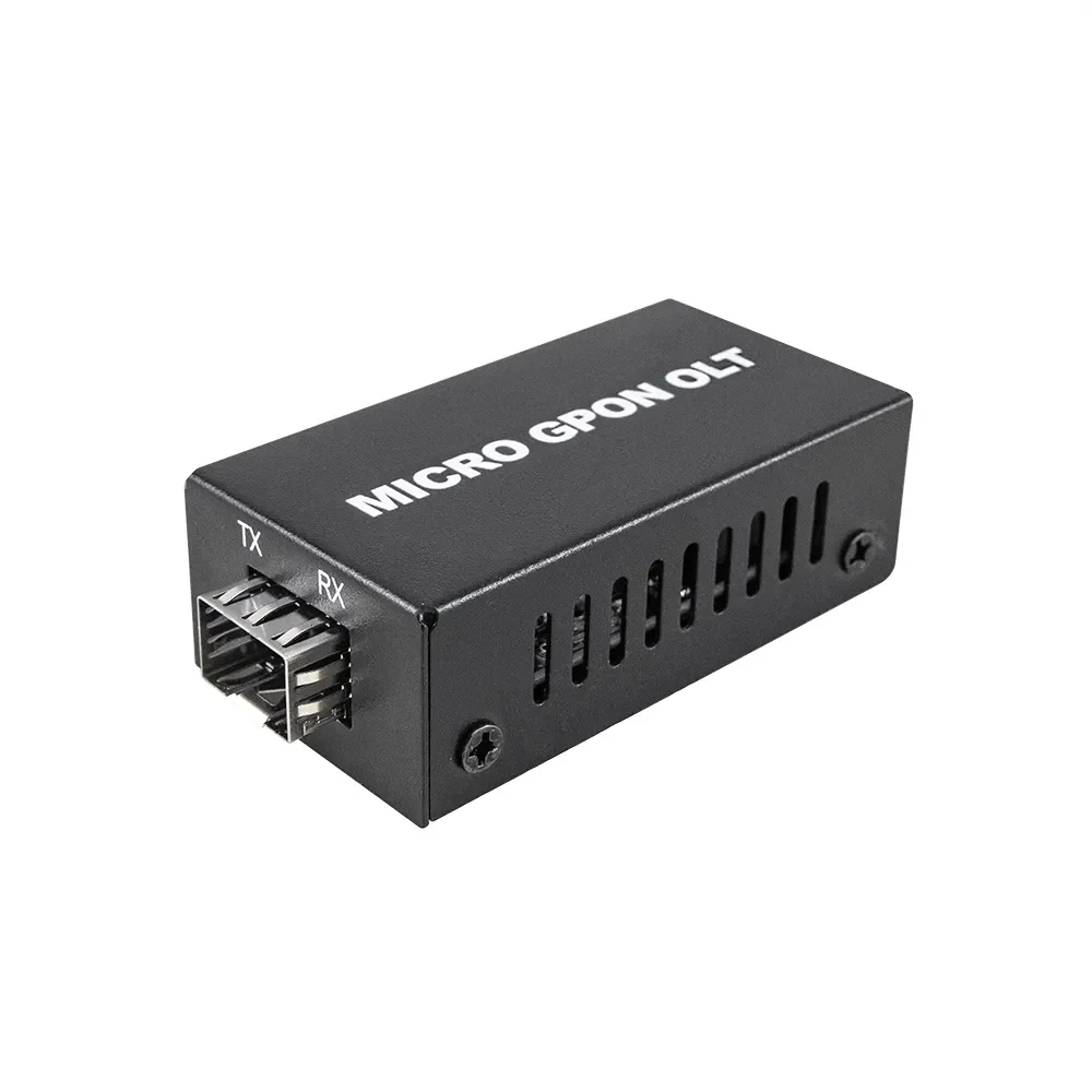 جديد وصول مايكرو GPON OLT عصا منفذ واحد المحمولة FTTH FTTx SC UPC SFP 1GE جزءا لا يتجزأ من الألياف البصرية الصغيرة المعدات OLT