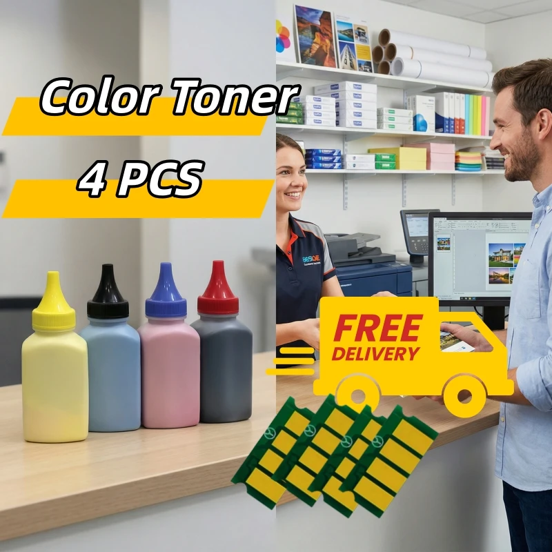 Compatible Toner Powder Chip for Ricoh Aficio SP C252DN C252F C262DNw C262SFW SPC252 SPC262 Color Laser Printer Refill