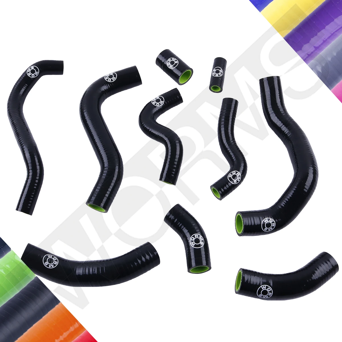 For 2012-2018 Honda CBR1000RR CBR1000 RR Fireblade Silicone Radiator Coolant Hose Kit 2013 2014 2015 2016 2017