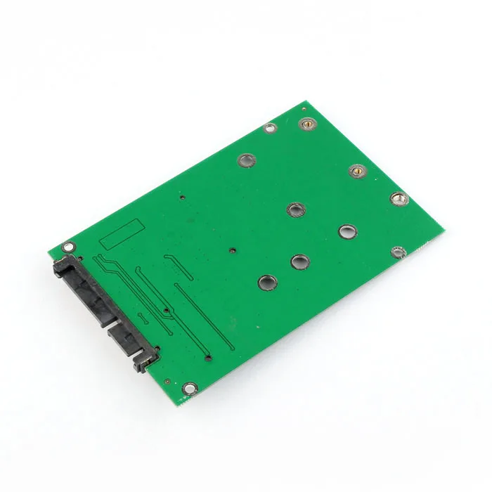 Cablec SATA 3.0 III 어댑터 컨버터 PCBA-2 in 1 콤보 미니 PCI- E 2 레인 M.2 NGFF 및 mSATA SSD