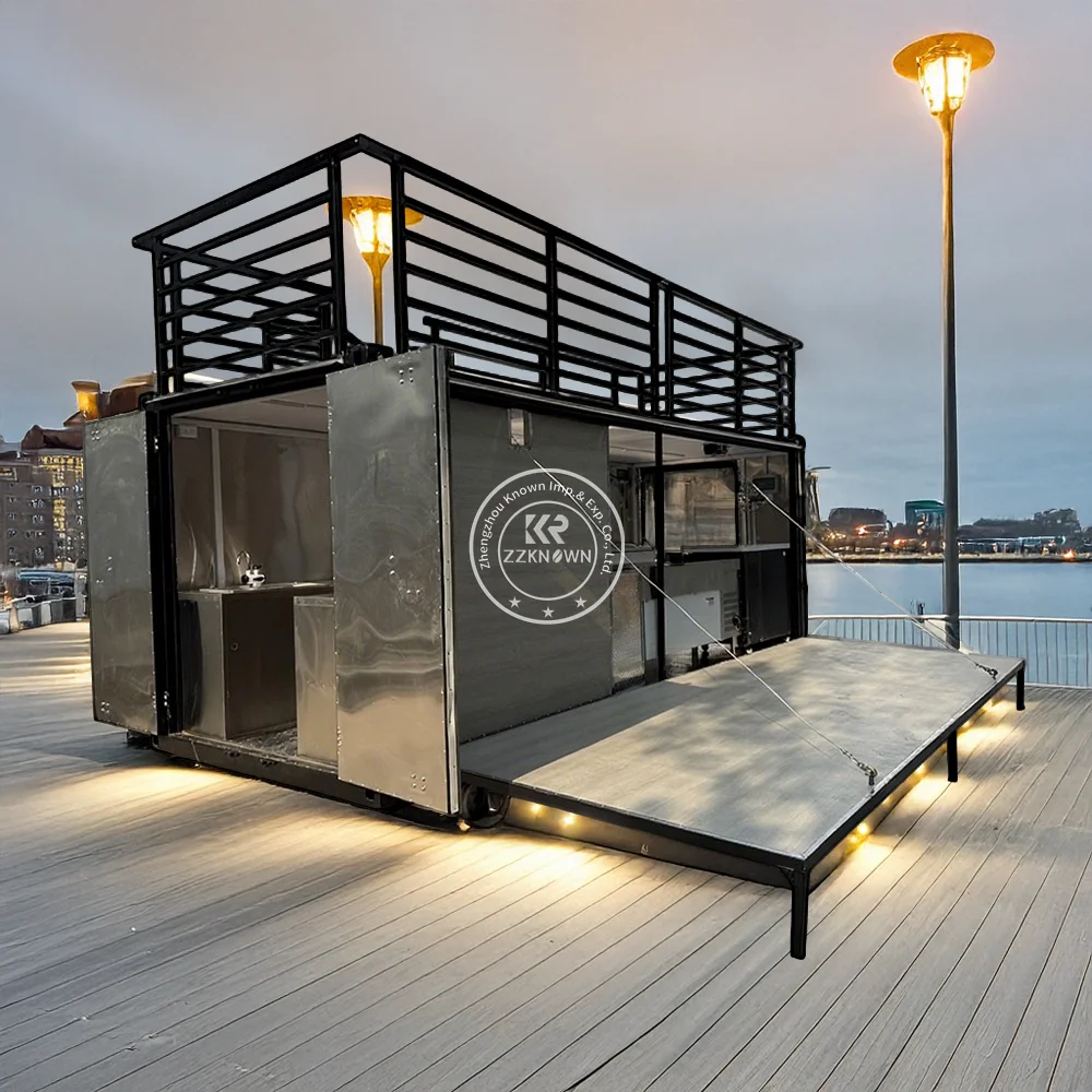 

Транспортные контейнеры Оборудование для ресторанов Кухня Кофейня Паб Бар Киоск Контейнер 40 футов Ресторан