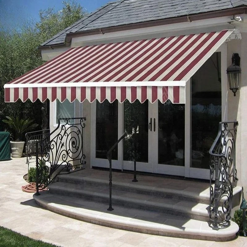 Outdoor shade S retractable French modern design roof window courtyard garden UV waterproof awning