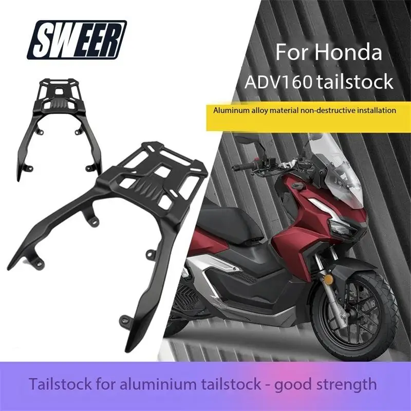 

Motorcycle Accessories Aluminium Alloy Rear Seat Rack Bracket Luggage Carrier Cargo Shelf Support Fit for HONDA ADV160 2023