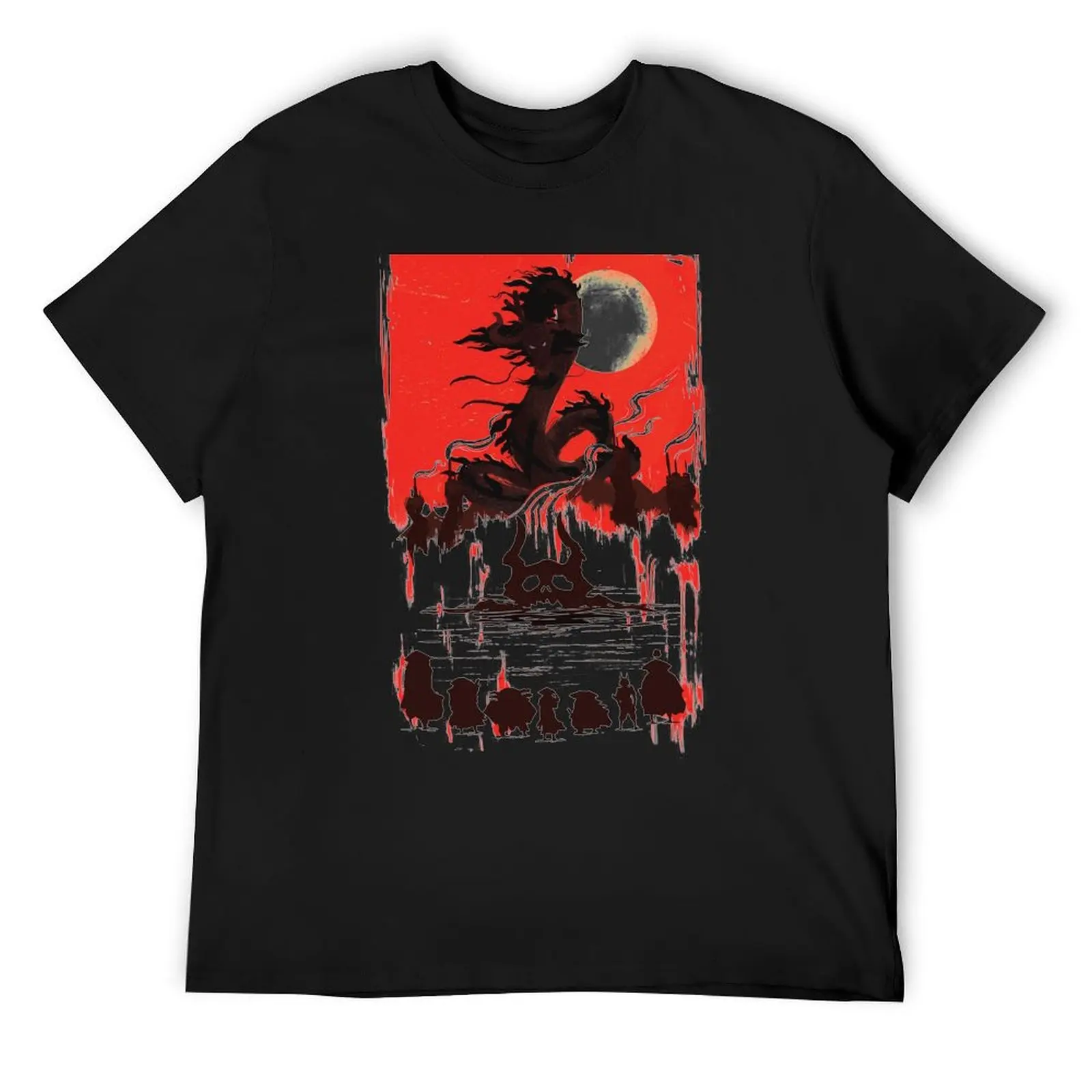 

Nine Scabbards vs Kaido T-Shirt anime tshirt funny costumes hippie clothes compression shirt men