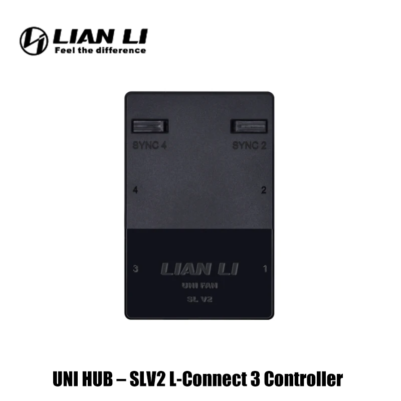طقم وحدة التحكم LIAN LI SL120 V2، UNI Fan HUB – SLV2 يدعم L-Connect 3
