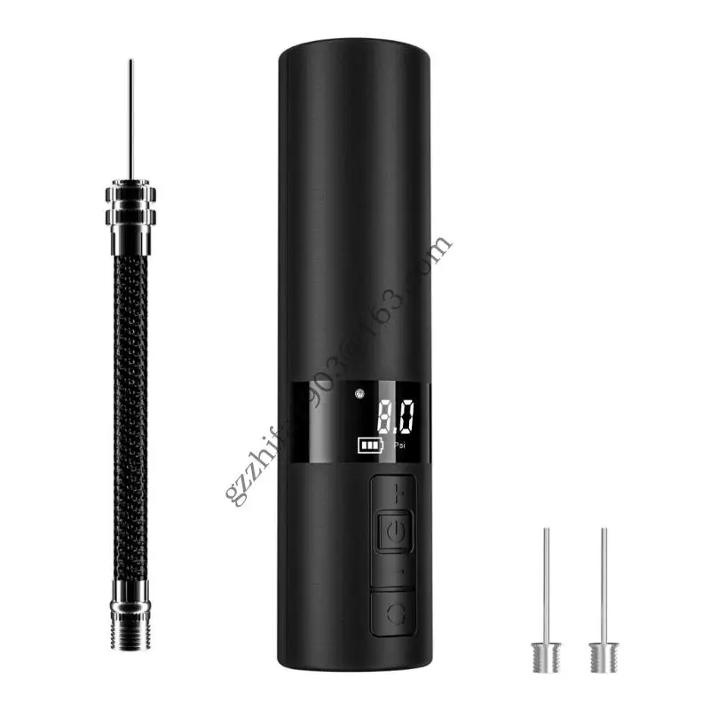 

Light weight Ball Inflation Device With Digital Pressure Gauge Outdoor Portable for Bikes Football Basketball Volleyball