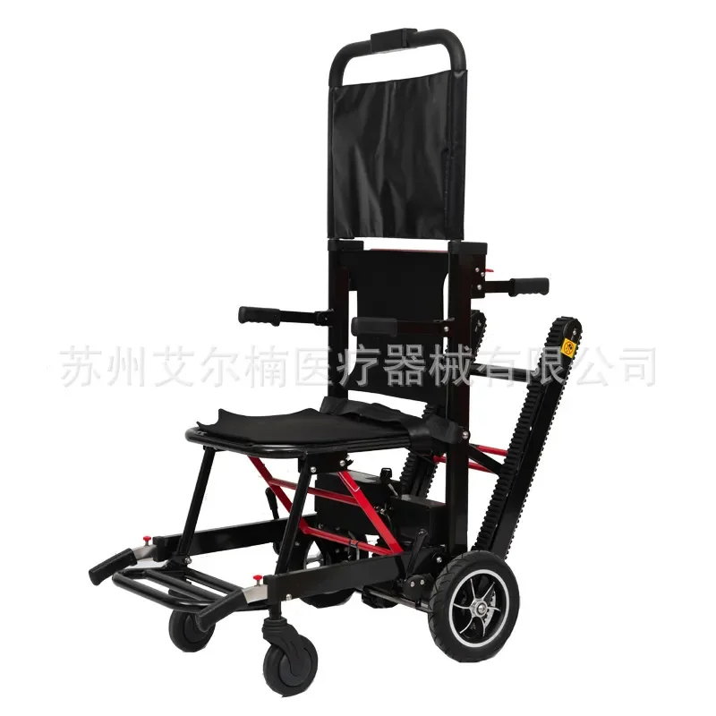Electric Stair Climbing Wheelchair for Elderly Household Mobility Aid Automatic Up and Down Stairs Crawler Chair Assistive