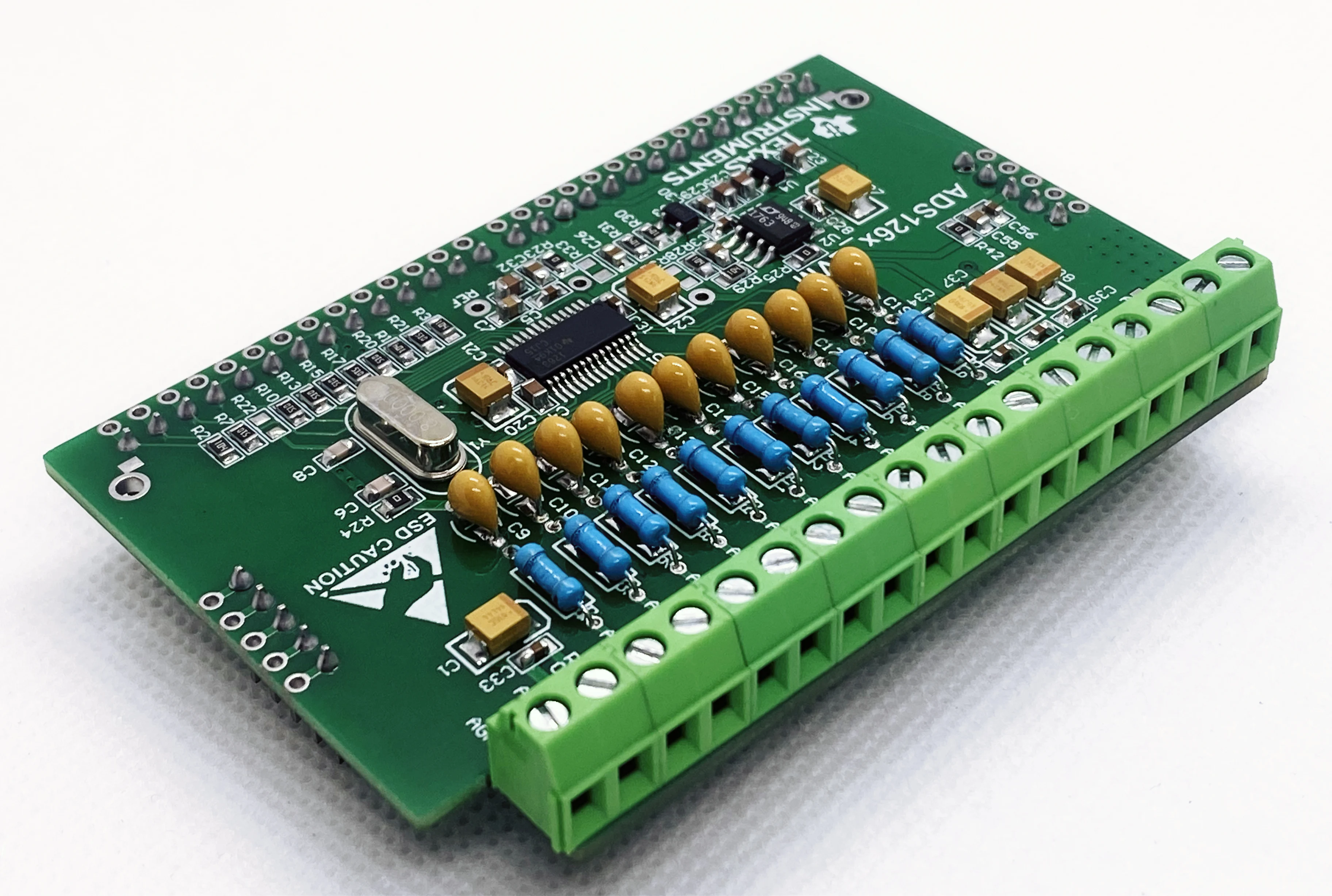 

ADS1263 module 32-bit ADC thermocouple weighing sensor strain RTD PT100 high-precision