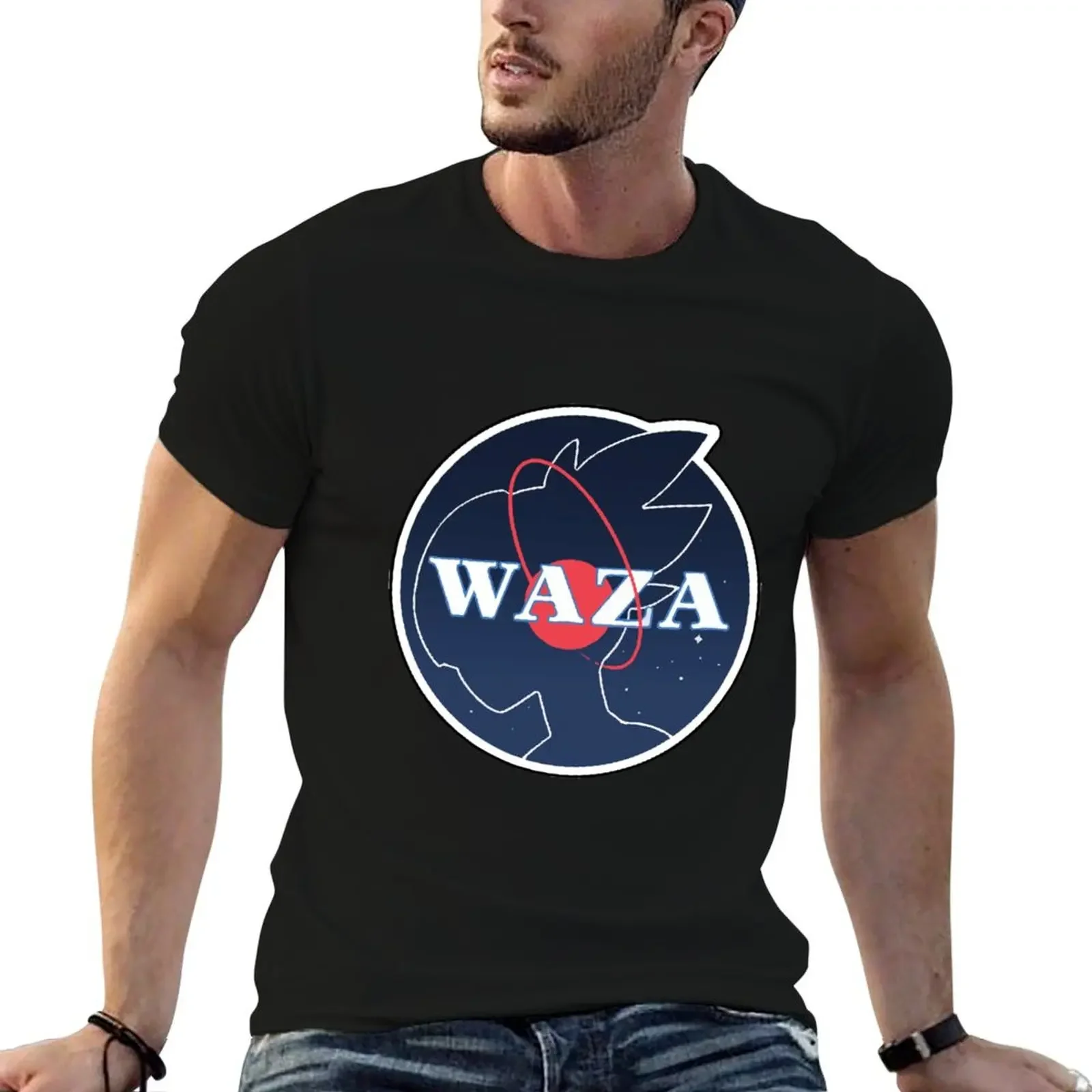 

Welcome to WAZA T-Shirt vintage anime shirt cotton graphic tees sweat shirts, men