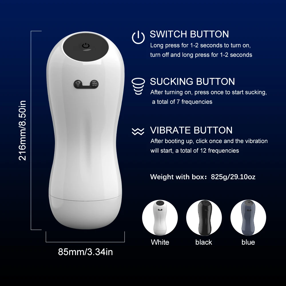 Automatic Male Masturbator Blowjob Machine Vacuum Sucking Mastubator for Men Realistic Vagina Vibrator Sex Toys for Adults Goods