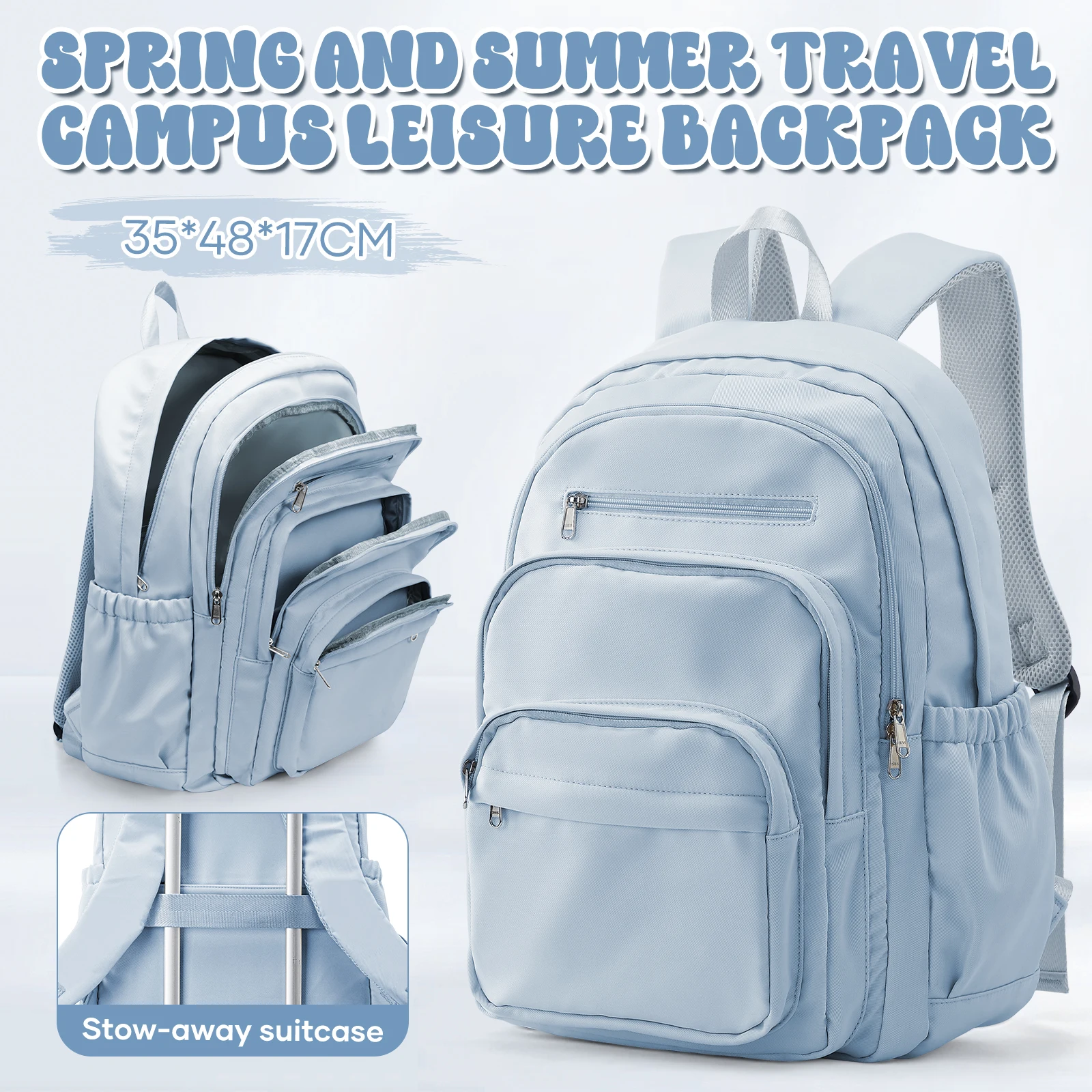 School Backpack for Teenage Girls Boys, College Daypack Bookbag, Work Laptop Backpack for Women, Lightweight Casual Day Backpack