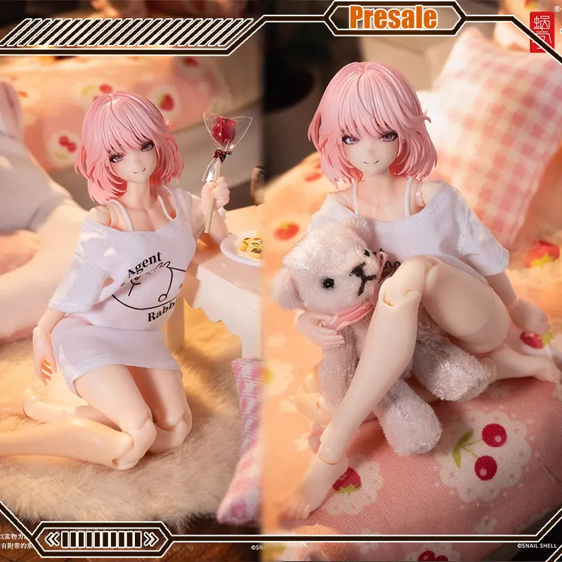 

Original Snail Shell 1/12 Aileen Rabbit Girl Figure Ra-01l Aileen Bikini Leisure Home Outfit Holiday Rest Model Doll Toy Gift