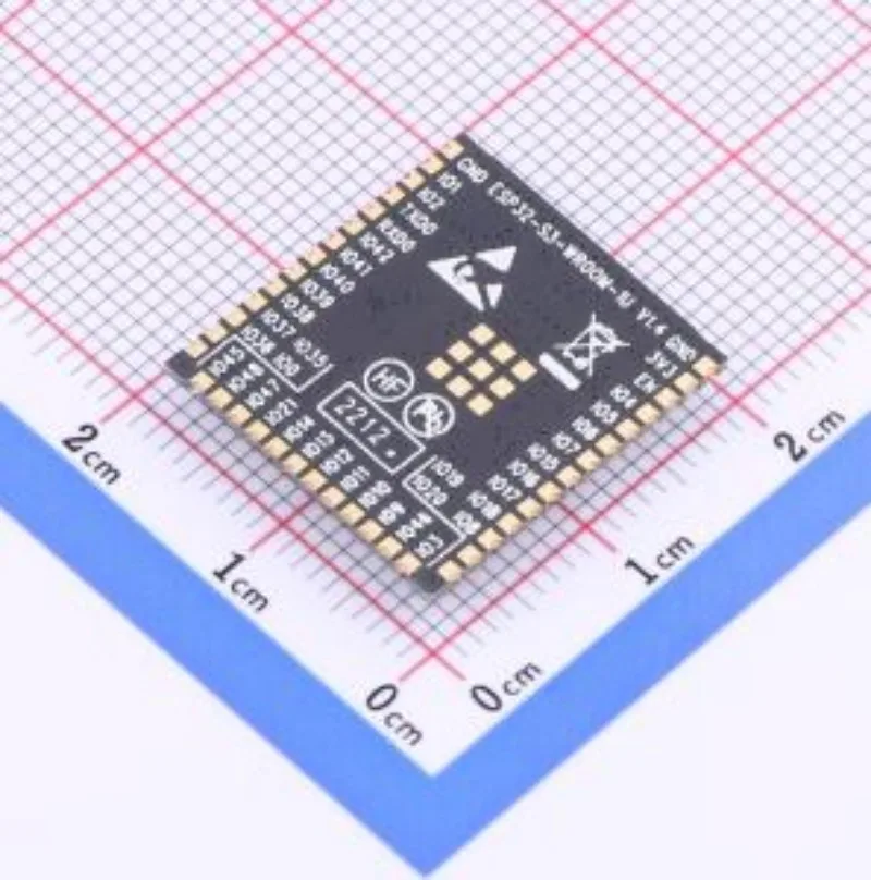 (5/10pcs) ESP32-S3-WROOM-1U-N4 SMD,18x19.2mm 100% Original In Stock SMD module, ESP32-S3, 4 MB SPI flash, IPEX antenna connector