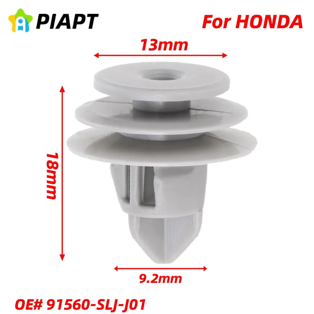 

20PCS OE#91560-SLJ-J01 Door Trim Panel Retainer Clips for Honda Acura Accord,Accord Crosstour,CR-V,Fit, Insight, Odyssey,