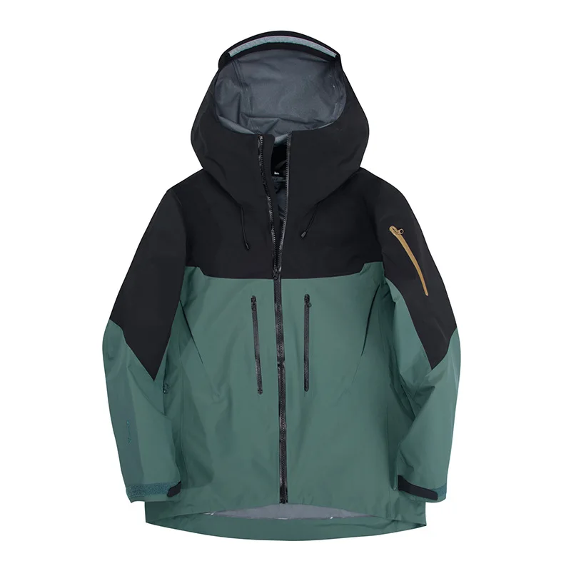 

ARC Embroidery Alpha SV 7th Three Layer Outdoor Waterproof Windbreaker Hiking Jackets Mens Womens High Quality Camping Coat