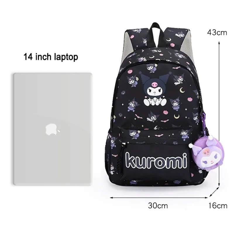 Hello Kitty Sanrio Backpack, Kuromi Cinnamoroll Cute Daypack, Cartoon Anime Schoolbag Bag, Girl Casual Travel Commute Knapsack