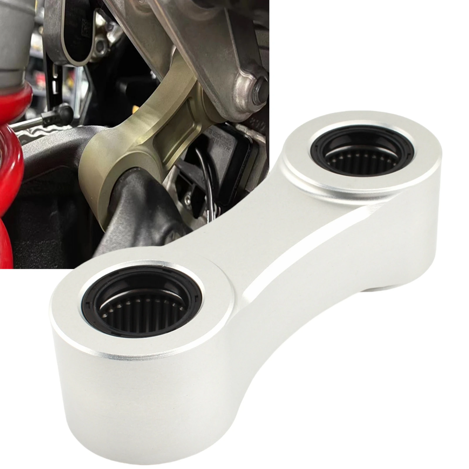 Motorbike Rear Drag Race Lowering Link Kits For BMW S1000RR 2019-2023 S1000R 2021-2023 Adjustable Drop 20mm Lowering Seat Link