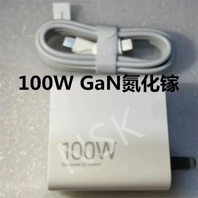 Original Original for Xiaomi GaN Gallium Nitride Fast Charge 100W MDY-16-EL Glued RedmiBook Power Supply 100% Test Ok