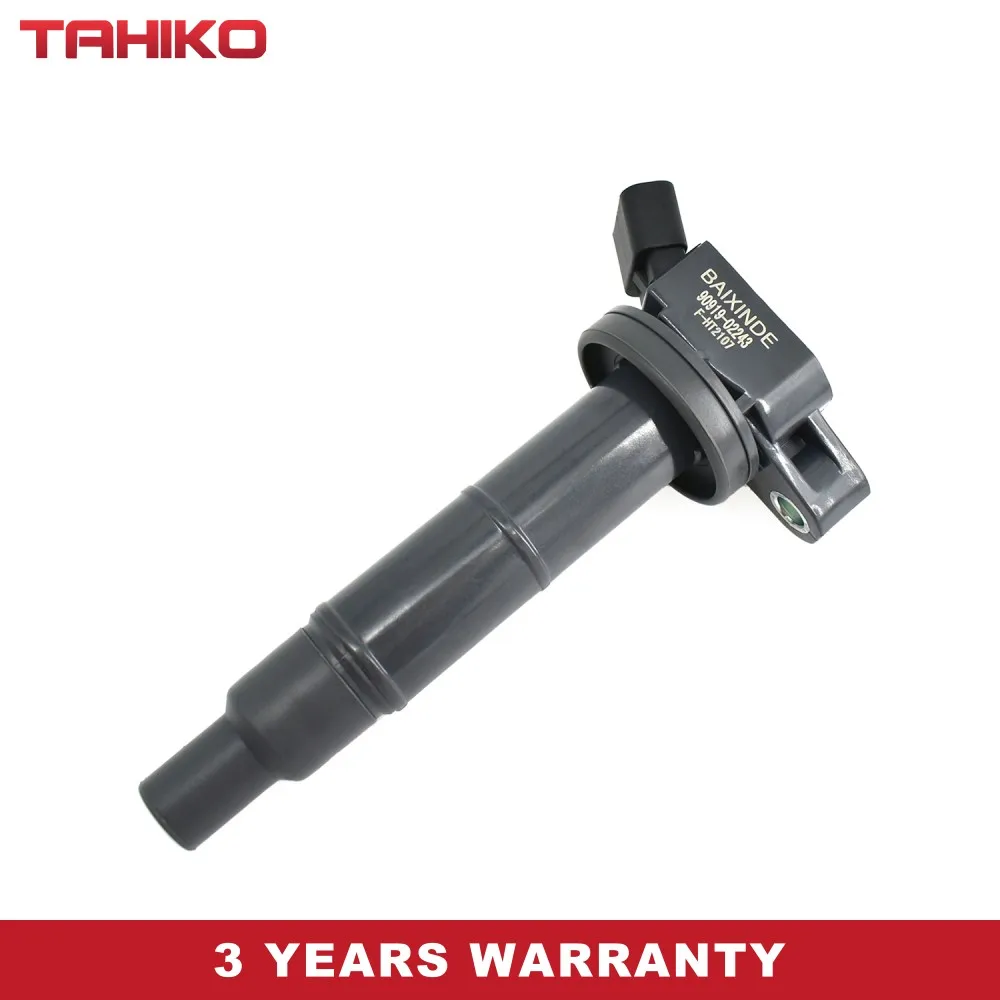 Ignition coil 90919-02243 FIT FOR TOYOTA Corolla Highlander Matrix RAV4 Solara L4 2.4L Camry SCION tC  PONTIAC Vibe LEXUS HS250h