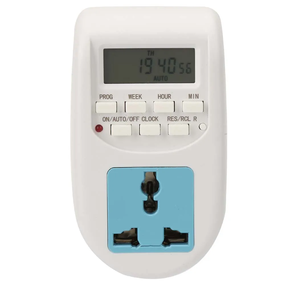 Digital Display Programmable Energy Saving Socket Timer Electric Socket Timer Electric Socket Timer Socket Timer