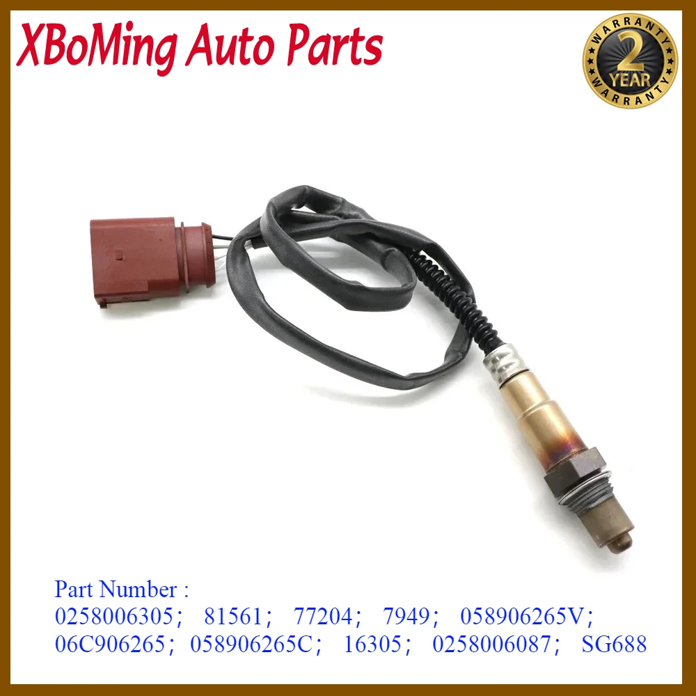 

O2 кислородный лямбда-зонд, датчик соотношения воздуха и топлива 058906265C для Audi A3 Seat Ibiza Skoda Octavta для Volkswagen Golf Passat