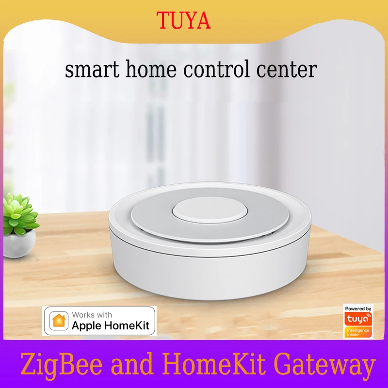 

Межсетевой хаб HomeKit ZigBee, хаб с дистанционным управлением через приложение ZigBee для умного дома, работает с приложением Apple HomeKit Alexa Google Home Tuya SmartLife