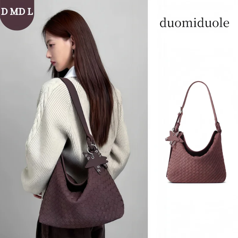 

Роскошная женская большая сумка из замши ручной работы из искусственной кожи, дизайнерская сумка на плечо для работы и повседневного использования