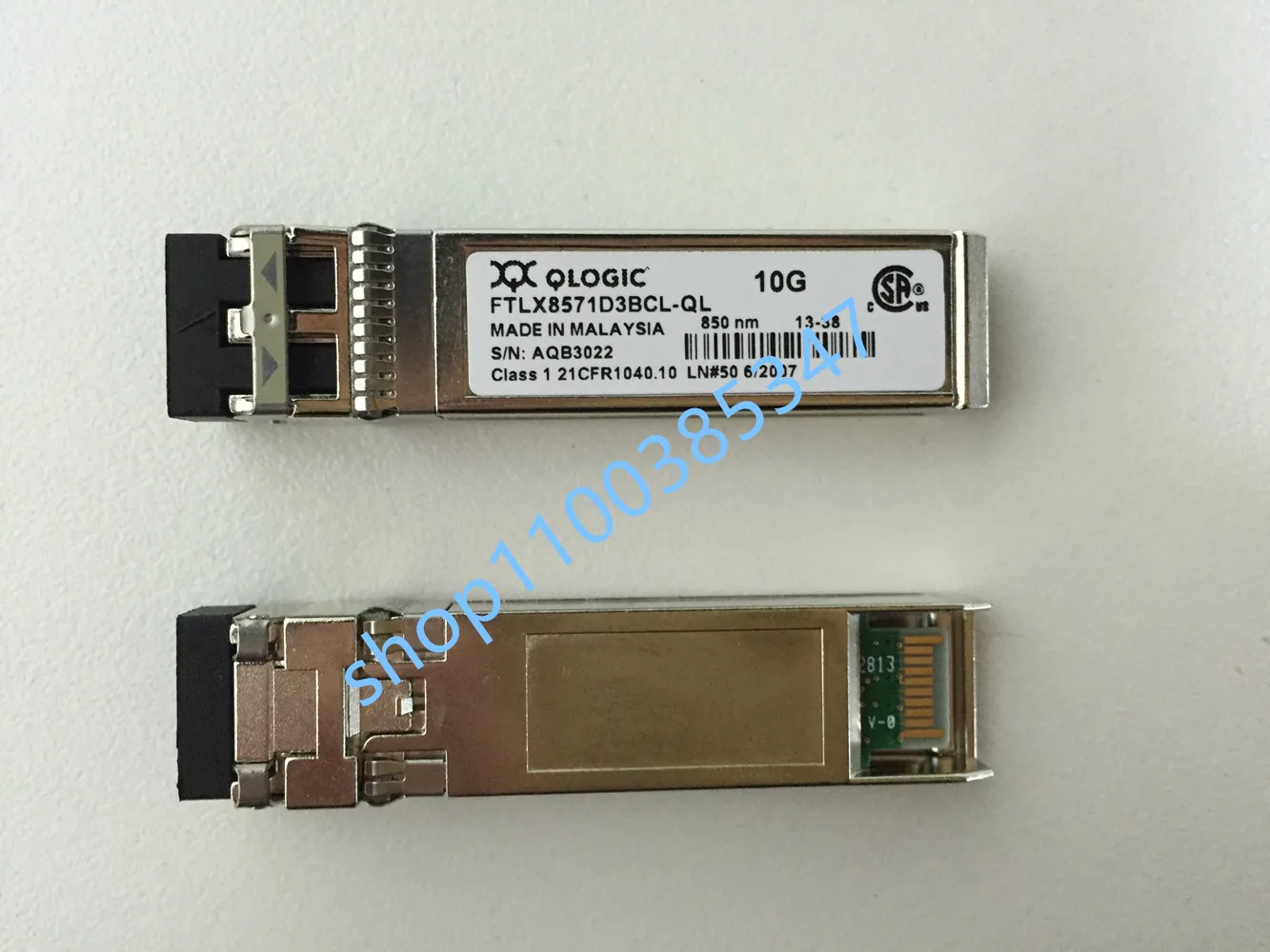 QLOGIC sfp 10gb/FTLX8571D3BCL-QL/10GB SFP+ for QLE8362 QLE8242 QLE8152 qlogic 10g HBA Card module/qlogic 10g sfp/qle sfp fiber