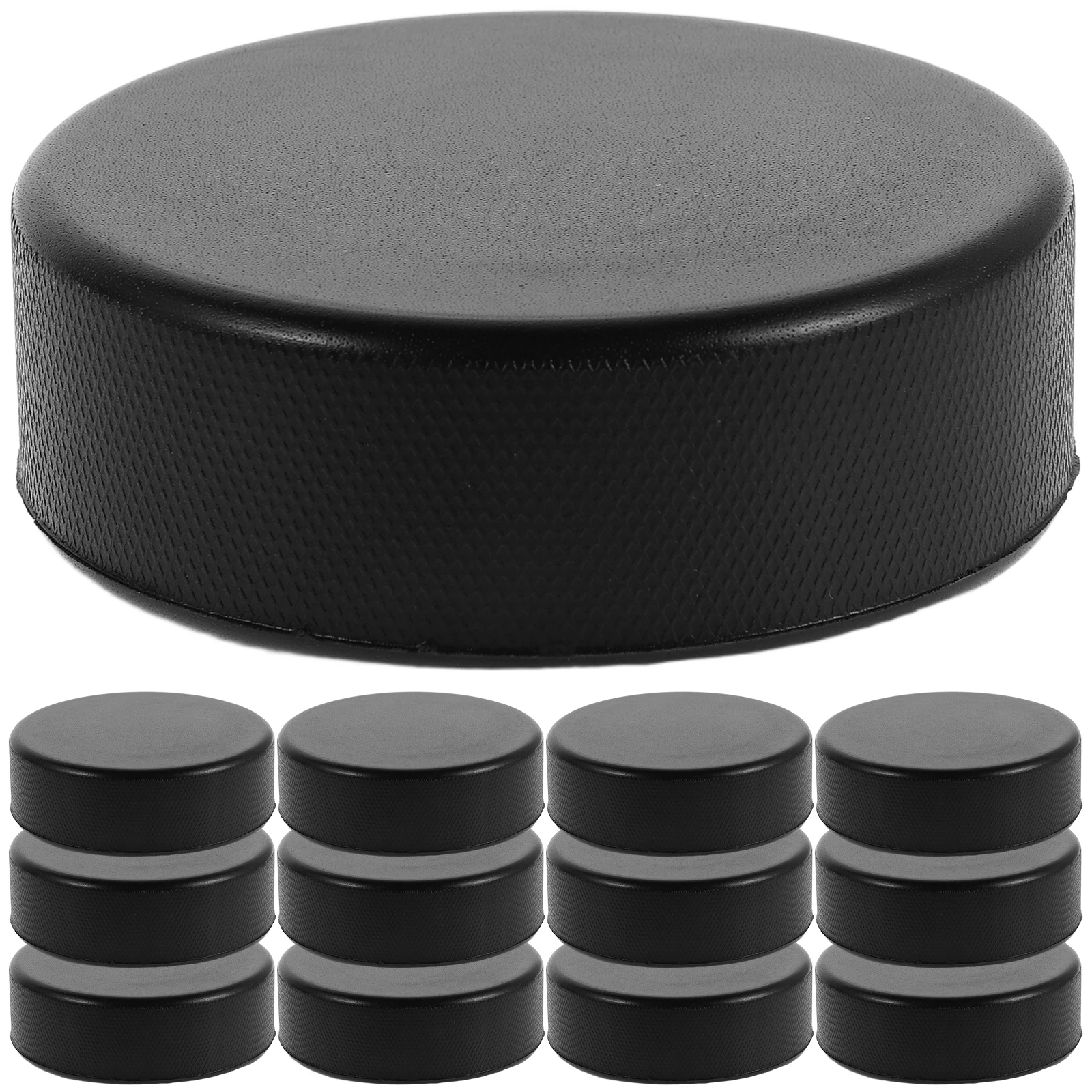 20 قطعة من كرات الهوكي الجليدية للتدريب الصلبة Pu خفيفة الوزن ومتينة لاستبدال طاولة هوكي الشوارع في الأماكن المغلقة والخارجية