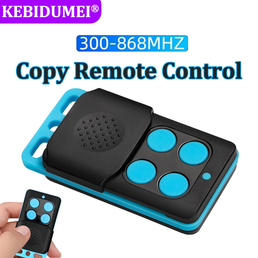 300-868MHz Clone Remote Control RF Duplicator Copy Remote Control Fixed Code 433mhz 315Mhz Wireless Remote For Gate Garage Door