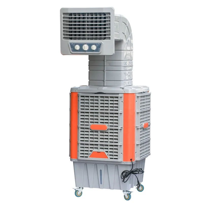 Mobile industrial chiller, centrifugal commercial water cooling fan