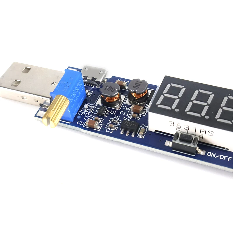 XL6009 Boost Buck Converter, Automatic Step Up Down, 3.8-32V to 1.25-35V 3A, DC-DC Voltage Regulator, Individual Sale