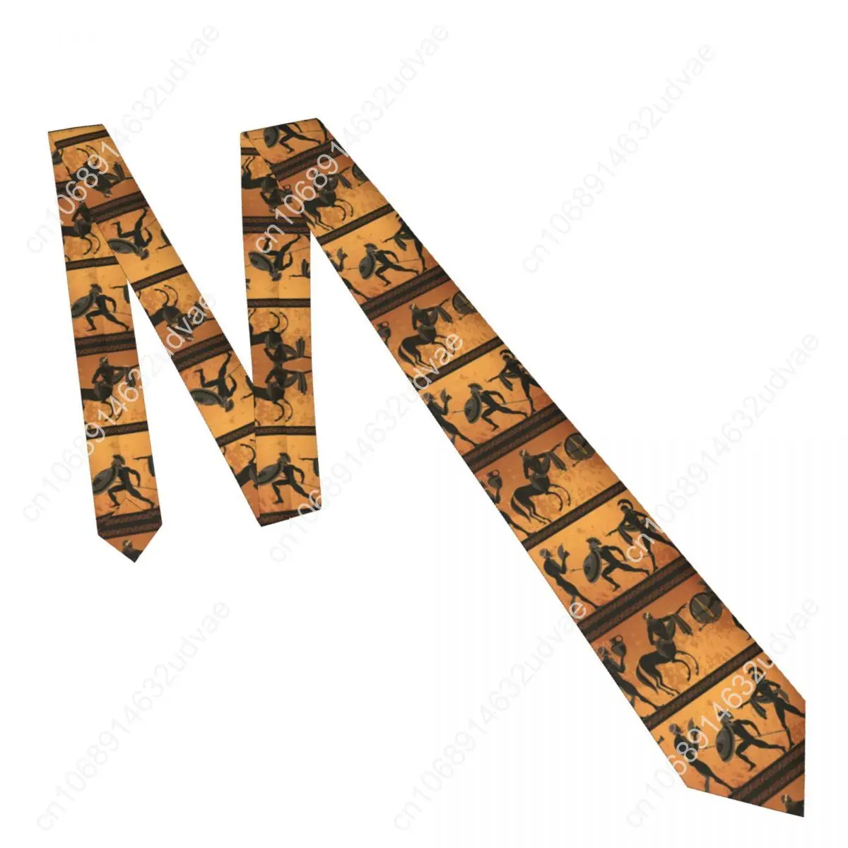 Mens Tie Slim Skinny Ancient Greece Scene Ancient Greek Mythology Necktie Necktie Free Style Men Tie Party Wedding