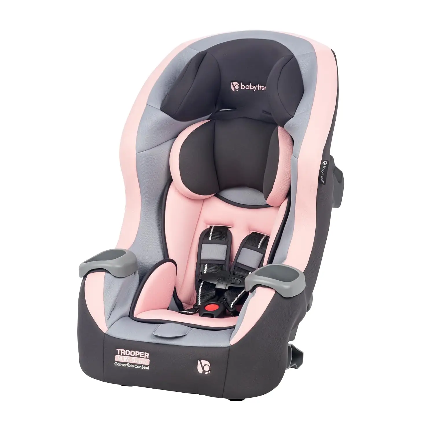 3-in-1 Convertible Car Seat, Quartz Pink – Slim Fit, 3-in-1 Growth Modes, Lightweight Design, Adjustable Comfort Padding