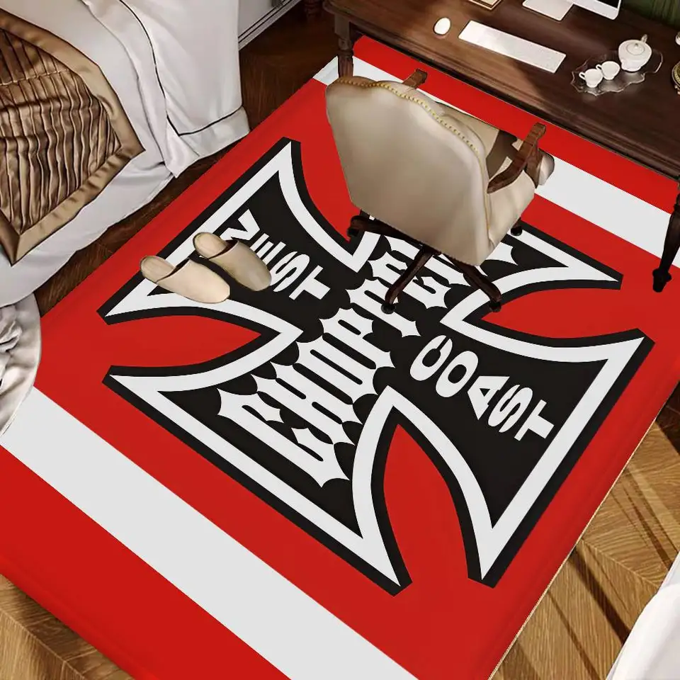 Orange County Choppers ラグ・カーペット West Coast Choppers Room Mats Retro Multiple Choice Living Room
